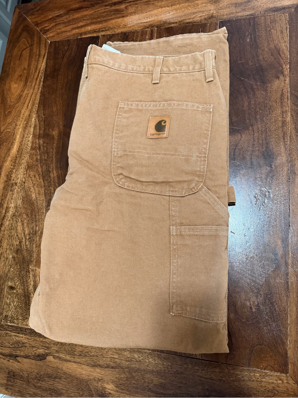 Carhartt Men’s Tan Corduroy Work Pants